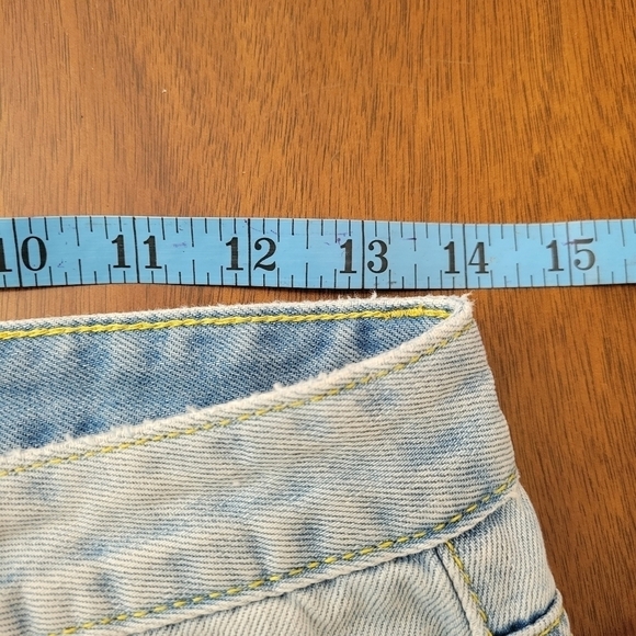 Princess Polly Damika High Waist Wide Leg Crop Jeans - Picture 9 of 10